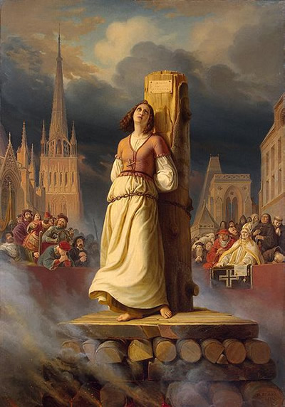 Stilke Hermann Anton - Joan of Arc's Death at the Stake