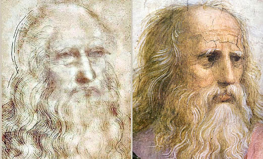two Leonardo’s drawings