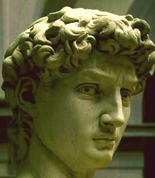 Микельанжело. Скульптура Давида Микеланжело Буонарроти. David