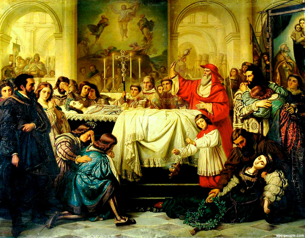 The Death of Raphael  by  Carl Thiel