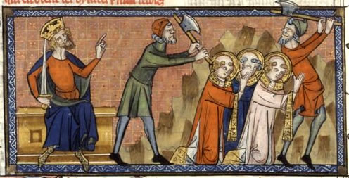 Martyrdom of Pope St. Sixtus II