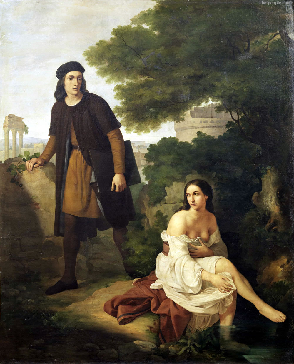 Raffaello and Margarita Luti (Fornarina)