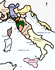 Карта Италии в эпоху Возрождения