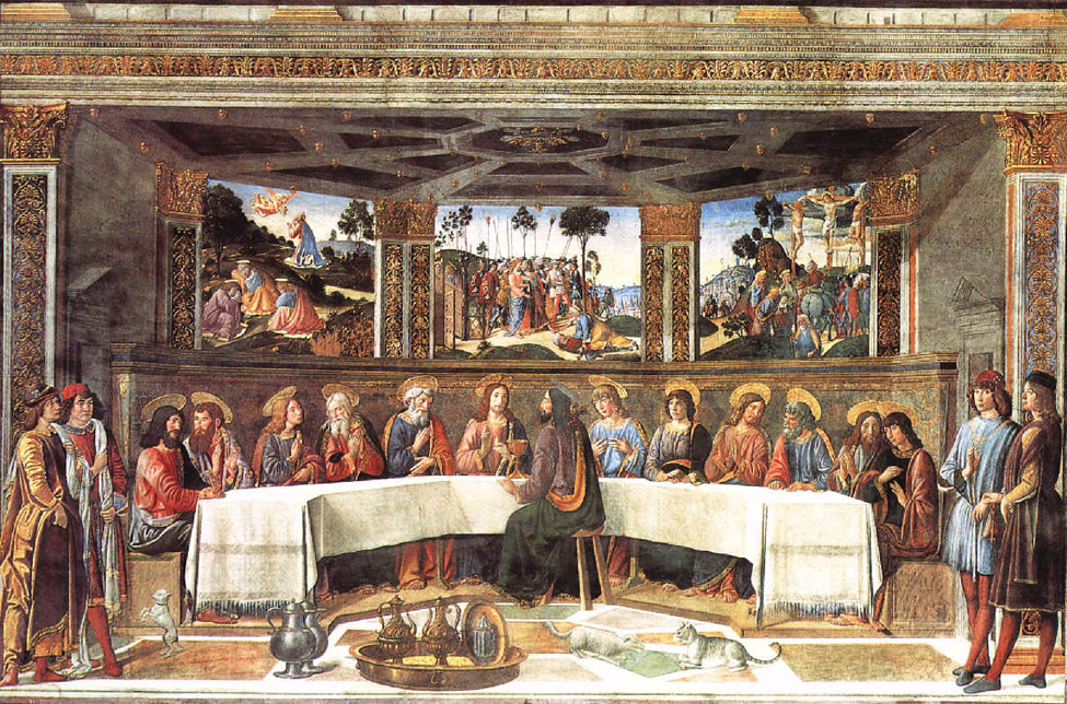  The Last Supper Cosimo Rosselli