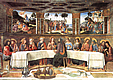 Козимо Росселли:  фреска Тайная Вечеря