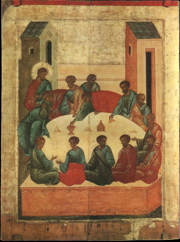 Икона Древней Руси XI-XVI веков - Тайная Вечеря