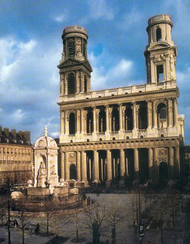Церковь Эглиз де Сен-Сюльпис 