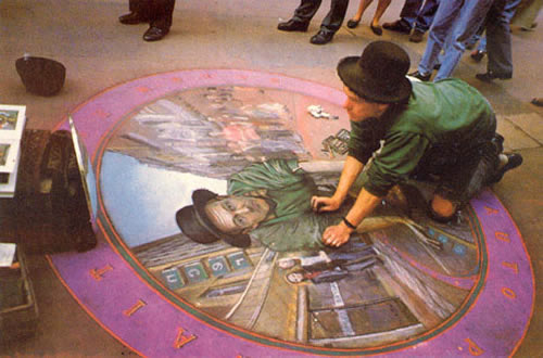 Self Portrait Julian Beever