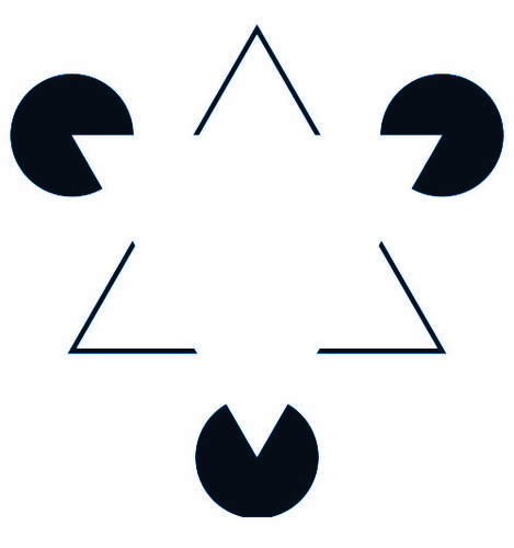 Kanizsa Triangle Illusion