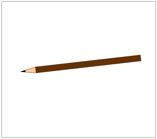 rubber pencil
