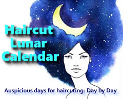 Lunar Hair Cutting Chart 2018