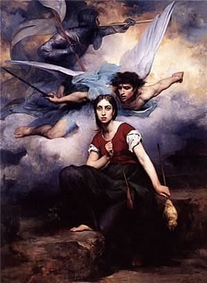 Явление архангела Михаила Жанне д’Арк