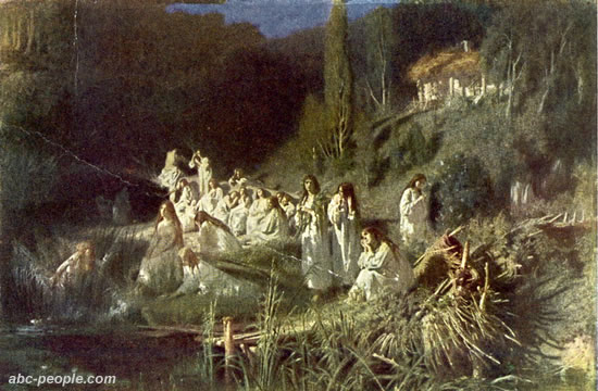 Ивана Купала. Русалки Ивана Купала. Русалки