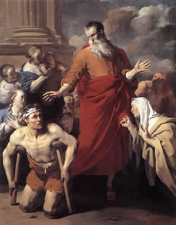 Святой Павел исцеляет хромого