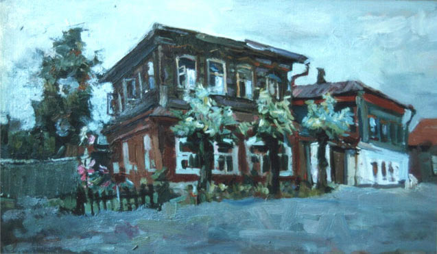 Ольга Пузанова - Старый  дом в Коломне