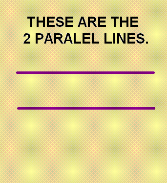 The Hering illusion. Parallel Lines visual illusion